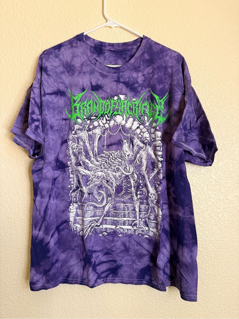 BRAND OF SACRIFICE Tie-Dye band tee size XL